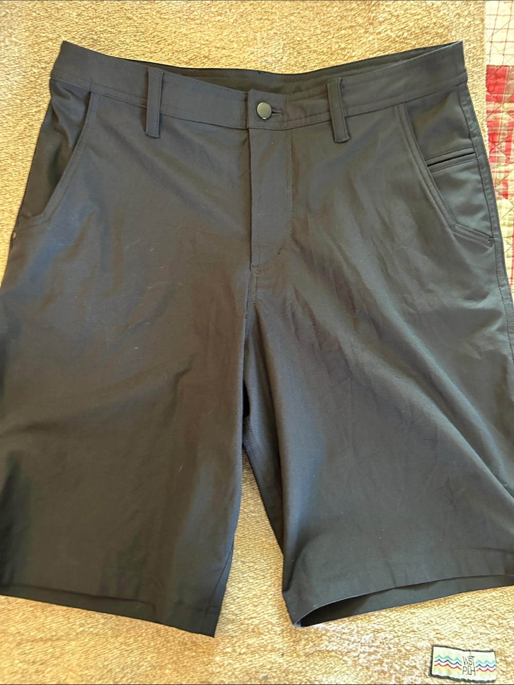 Men's Lululemon Black Performance Shorts